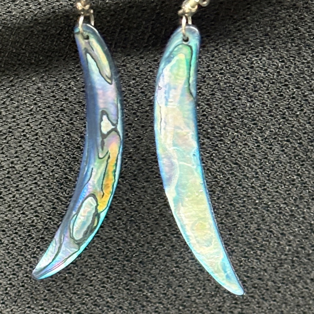 Abalone Shell Earrings - image 3
